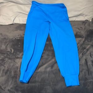 Lululemon size 12 blue joggers